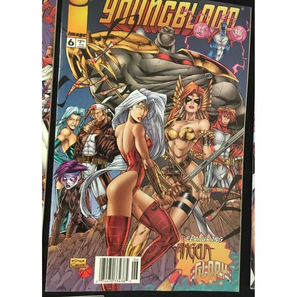 Youngblood Comic Books Lot of 10 1992-1996 Featuring Shaft - Picture 10 of 12